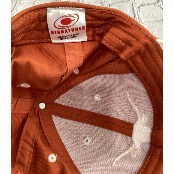 Signatures Cap Hat Unisex Adjustable Brown Officially Products Texas Longhorns - Picture 6 of 7